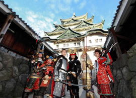 名古屋城を開城　おもてなし隊 活躍！